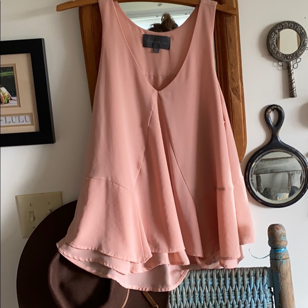 Peachy flows A line swing tank